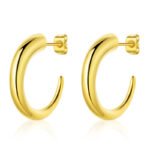 Luxury Stainless Steel Earrings | Modern Minimalist Fashion Jewelry - Image 11