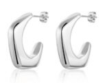Luxury Stainless Steel Earrings | Modern Minimalist Fashion Jewelry - Image 10