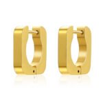 Minimalist Square Stainless Steel Earrings | DIY Luxury Jewelry