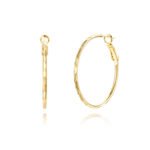 Minimalist Geometric Titanium Steel Stud Earrings | Modern Coil Design - Image 8