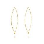 Minimalist Geometric Titanium Steel Stud Earrings | Modern Coil Design - Image 4