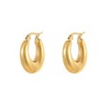 Gold Earrings for Women | Premium INS Style Minimalist Luxury Jewelry - Image 2