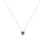 18K Gold-Plated Heart CZ Pendant Necklace | Stainless Steel Luxury Jewelry Collection - Image 5