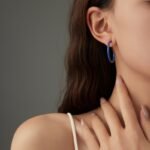 Bold Ceramic Hoop Earrings for Women | Unique Niche Statement Jewelry - Image 5