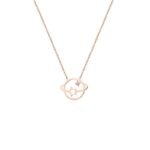 Minimalist Planet Star Pendant Necklace | Rose Gold Titanium Steel Wholesale Jewelry