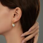 Heart CZ & Faux Pearl Earrings for Women | Versatile Daily Jewelry - Image 3