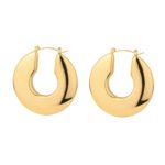 Wholesale High-Quality 18K Gold-Plated Titanium Steel Earrings | Luxury Fashion Jewelry Bulk Supply