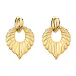 Wholesale High-Quality 18K Gold-Plated Titanium Steel Earrings | Luxury Fashion Jewelry Bulk Supply - Image 12