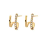 Wholesale High-Quality 18K Gold-Plated Titanium Steel Earrings | Luxury Fashion Jewelry Bulk Supply - Image 13