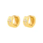 Wholesale High-Quality 18K Gold-Plated Titanium Steel Earrings | Luxury Fashion Jewelry Bulk Supply - Image 4