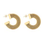 Wholesale High-Quality 18K Gold-Plated Titanium Steel Earrings | Luxury Fashion Jewelry Bulk Supply - Image 7