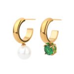 Wholesale High-Quality 18K Gold-Plated Titanium Steel Earrings | Luxury Fashion Jewelry Bulk Supply - Image 8