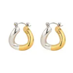 Wholesale High-Quality 18K Gold-Plated Titanium Steel Earrings | Luxury Fashion Jewelry Bulk Supply - Image 9