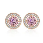 Niche INS Style Diamond Stud Earrings for Women | Luxury Fashion Jewelry - Image 4