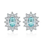 Niche INS Style Diamond Stud Earrings for Women | Luxury Fashion Jewelry