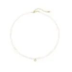 Dainty Freshwater Pearl Y-Lariat Necklace | 18K Gold-Plated Stainless Steel Jewelry