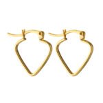 Personality Gold Geometric Earrings | Hypoallergenic Stainless Steel for Daily Wear - Image 9