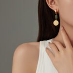 Vintage Coin Earrings for Women | DIY Luxury Elegant Jewelry - Image 3