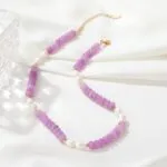 Natural Stone & Shell Pearl Choker Collection | 18K Gold-Plated Stainless Steel Luxury Jewelry - Image 5