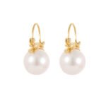 French Style Faux Pearl Stud Earrings for Women | Elegant Copper Jewelry - Image 10