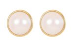 French Style Faux Pearl Stud Earrings for Women | Elegant Copper Jewelry - Image 17