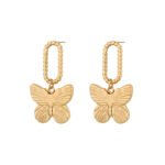 Wholesale French Hollow Heart Earrings | Light Luxury Geometric Jewelry Set - Image 3