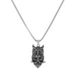 Vintage Gothic Skull & Symbol Titanium Steel Necklace Collection | Men's Punk Jewelry - Image 8