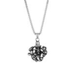 Vintage Gothic Skull & Symbol Titanium Steel Necklace Collection | Men's Punk Jewelry - Image 5