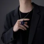 Vintage Gothic Skull & Symbol Titanium Steel Necklace Collection | Men's Punk Jewelry - Image 2