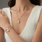 Dainty Baroque Pearl Pendant Necklace | 18K Gold-Plated Stainless Steel Jewelry - Image 2