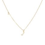 S925 Sterling Silver CZ Initial Letter Necklace | 18K Gold-Plated Personalized Jewelry - Image 18