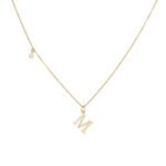 S925 Sterling Silver CZ Initial Letter Necklace | 18K Gold-Plated Personalized Jewelry - Image 15