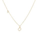 S925 Sterling Silver CZ Initial Letter Necklace | 18K Gold-Plated Personalized Jewelry - Image 13