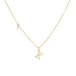 S925 Sterling Silver CZ Initial Letter Necklace | 18K Gold-Plated Personalized Jewelry - Image 23