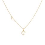 S925 Sterling Silver CZ Initial Letter Necklace | 18K Gold-Plated Personalized Jewelry - Image 21