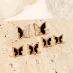 Elegant Butterfly CZ Stud Earrings | Women’s Luxury Daily Earwear