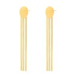 Star Tassel Drop Earrings for Women | 18K Gold-Plated Titanium Steel Jewelry - Image 3