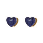 Heart Glitter Epoxy Clip On Earrings for Women | Luxury Stainless Steel Jewelry - Image 5