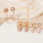 Baroque Freshwater Pearl Drop Earrings for Women | Luxury Gold-Plated Copper Jewelry