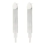 Wholesale Freshwater Pearl & Metal Tassel Earrings | Luxury Stainless Steel Jewelry Set - Image 5