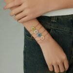 Vintage Eight-Pointed Star Compass Necklace & Bracelet Set | 18K Gold-Plated Stainless Steel Jewelry - Image 3