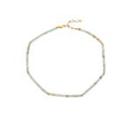 Natural Stone Flat Beaded Necklace | 18K Gold-Plated Stainless Steel Luxury Jewelry - Image 17
