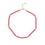 Natural Stone Flat Beaded Necklace | 18K Gold-Plated Stainless Steel Luxury Jewelry - Image 25