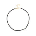 Natural Stone Flat Beaded Necklace | 18K Gold-Plated Stainless Steel Luxury Jewelry - Image 22