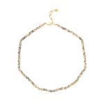 Natural Stone Flat Beaded Necklace | 18K Gold-Plated Stainless Steel Luxury Jewelry - Image 20