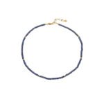 Natural Stone Flat Beaded Necklace | 18K Gold-Plated Stainless Steel Luxury Jewelry - Image 19