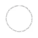 Stainless Steel O-Link Chain Necklace & Bracelet Set | 18K Gold-Plated Jewelry - Image 3