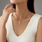 Bohemian Green Aventurine Beaded Necklace | 18K Gold-Plated Titanium Steel Jewelry - Image 5