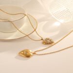 Luxury Stainless Steel Tarnish-Free Pendant Necklace | Premium Men's & Women's Jewelry