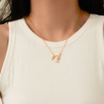 Titanium Steel Mother & Daughter Pendant Necklace | 18K Gold-Plated Tarnish-Free Jewelry - Image 3